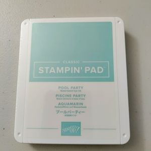 Classic Stampin' Pad Water-based dye ink pad Pool Party